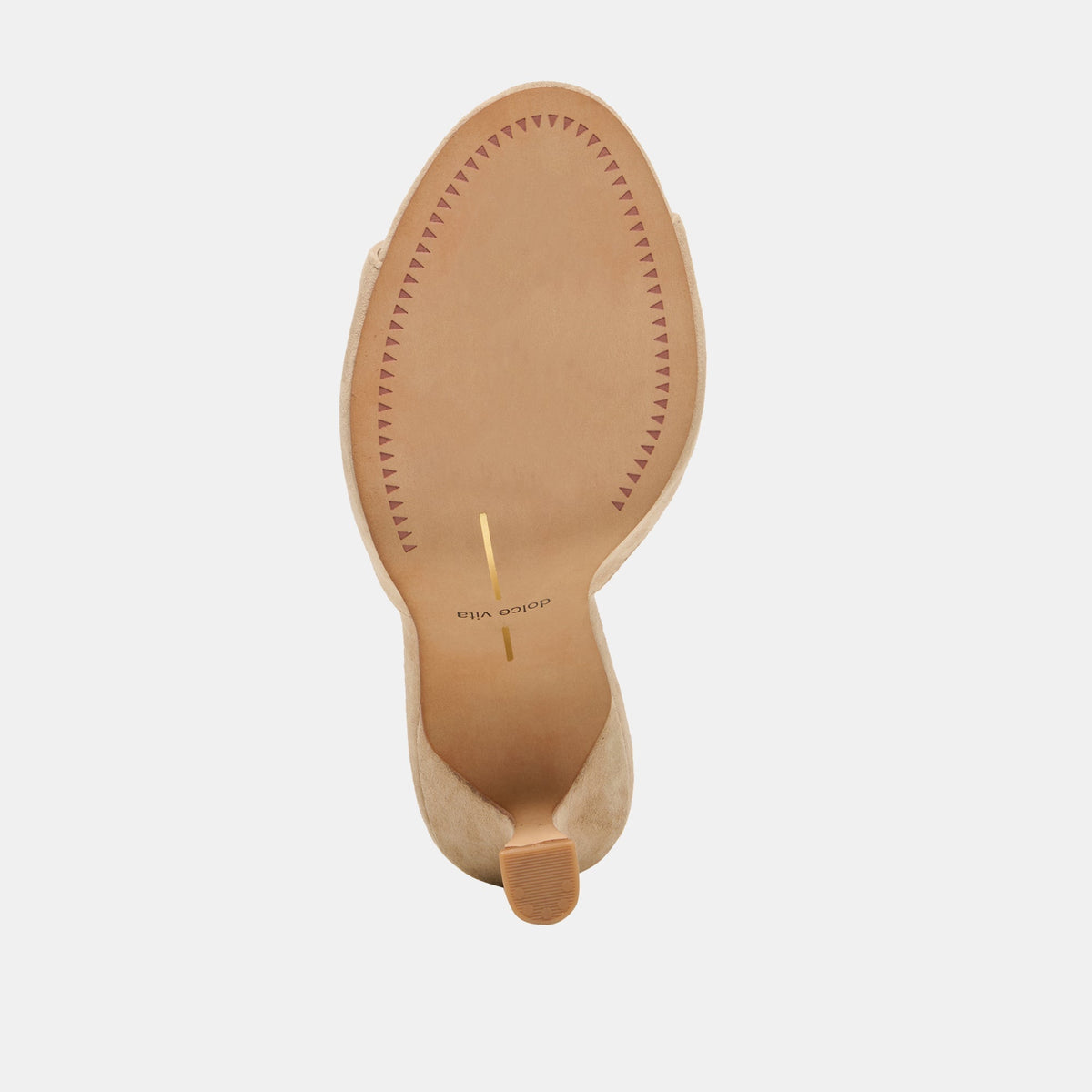 ROSHA HEELS CAMEL SUEDE