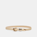 Mixed Metal Sand Suede Buckle Belt | Dolce Vita