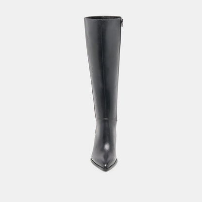 ALDY BOOTS BLACK LEATHER