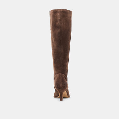 ALDY BOOTS DK BROWN SUEDE