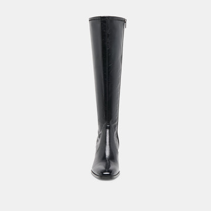 ALIVIA BOOTS BLACK LEATHER