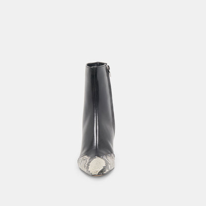 ANIKA BOOTS BLACK MULTI LEATHER