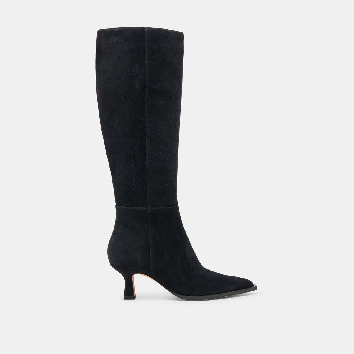 Auggie Boots | Onyx Suede Boots by Dolce Vita