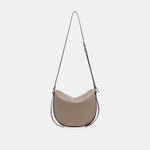 Burano Grey Leather Crossbody | Dolce Vita