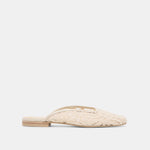 Aubrie Ivory Macrame Mesh Flats | Dolce Vita