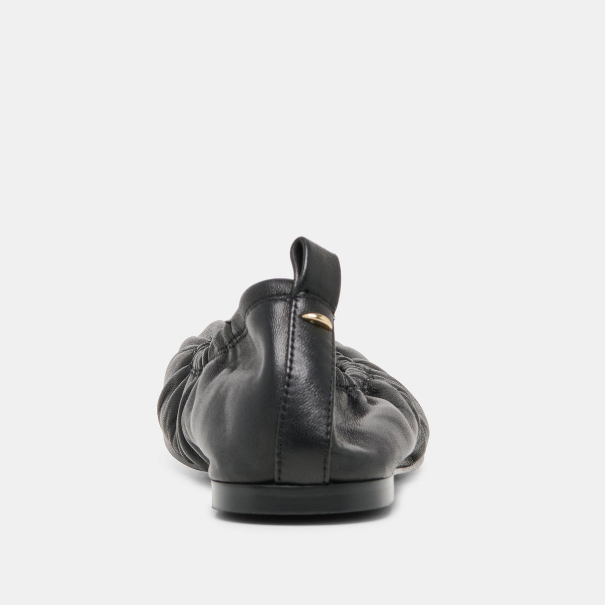 CONRAD BALLET FLATS BLACK LEATHER