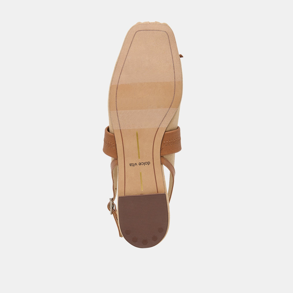 GRIFAN FLATS TAN MULTI FABRIC