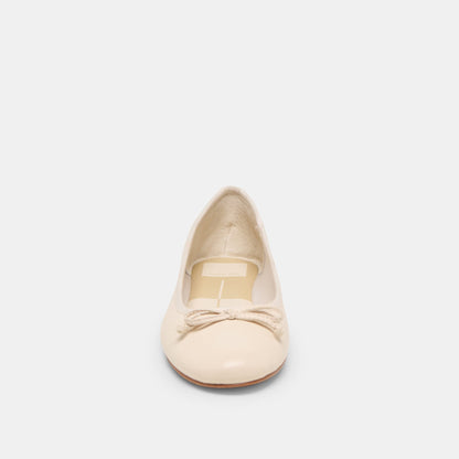 RITLA BALLET FLATS BONE LEATHER