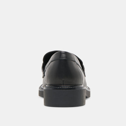 TIGGY LOAFERS BLACK LEATHER