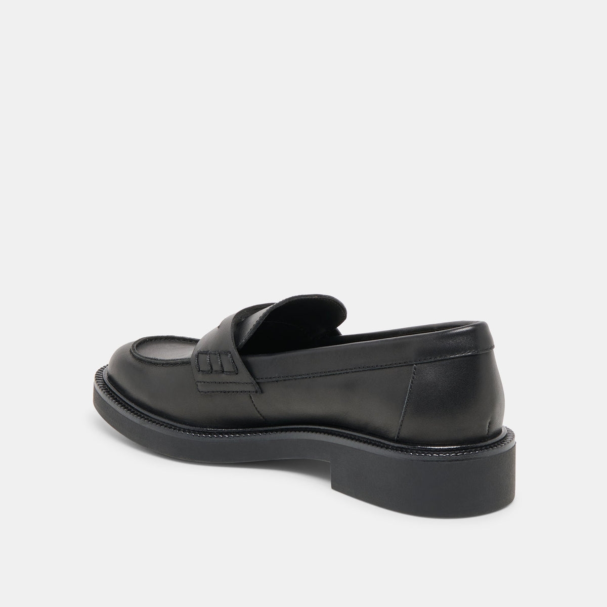 TIGGY LOAFERS BLACK LEATHER