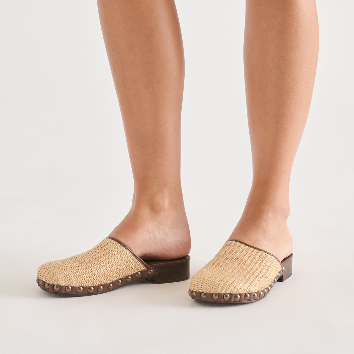 ALANIS FLATS LT NATURAL RAFFIA