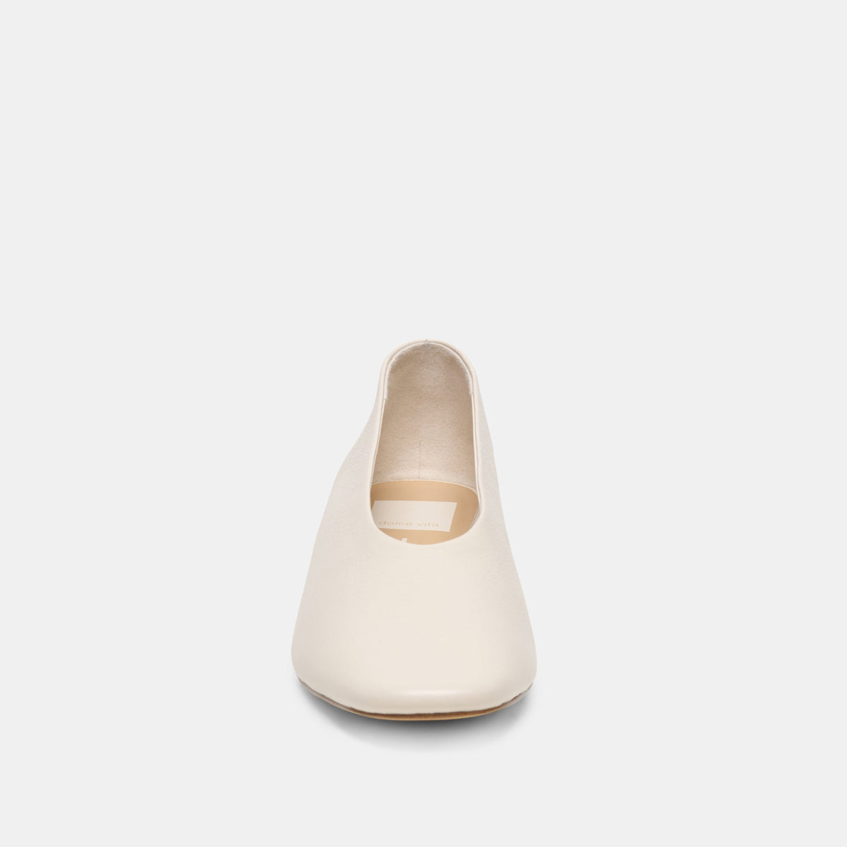 ANDEY BALLET FLATS BONE LEATHER