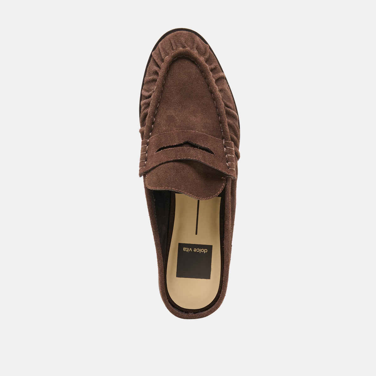 BETZY LOAFERS DK BROWN SUEDE
