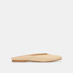Eila Lt Natural Raffia Flats | Dolce Vita