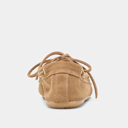 FLORAH LOAFERS TAUPE SUEDE