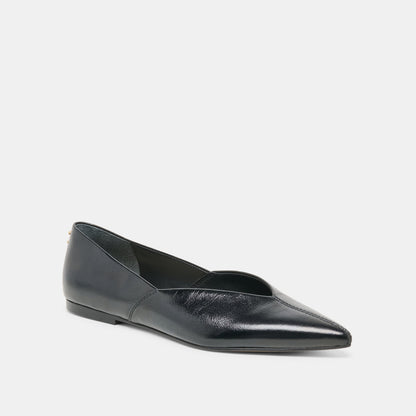GEMA FLATS BLACK LEATHER