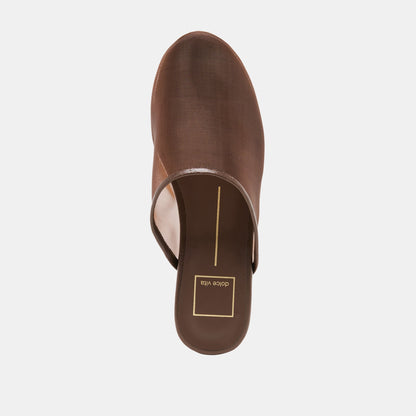 GENI FLATS CHOCOLATE MESH