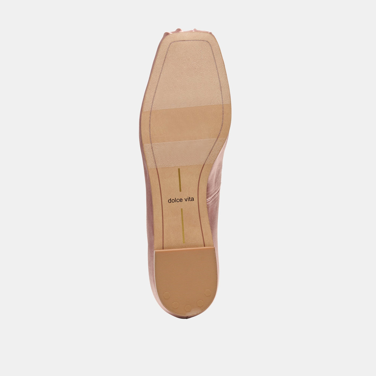 GWINN BALLET FLATS BLUSH SATIN