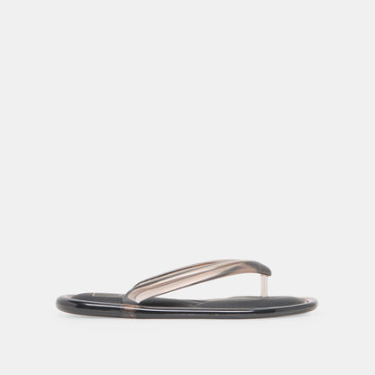 JOZEY Black Jelly Flip-Flop Sandals | Dolce Vita