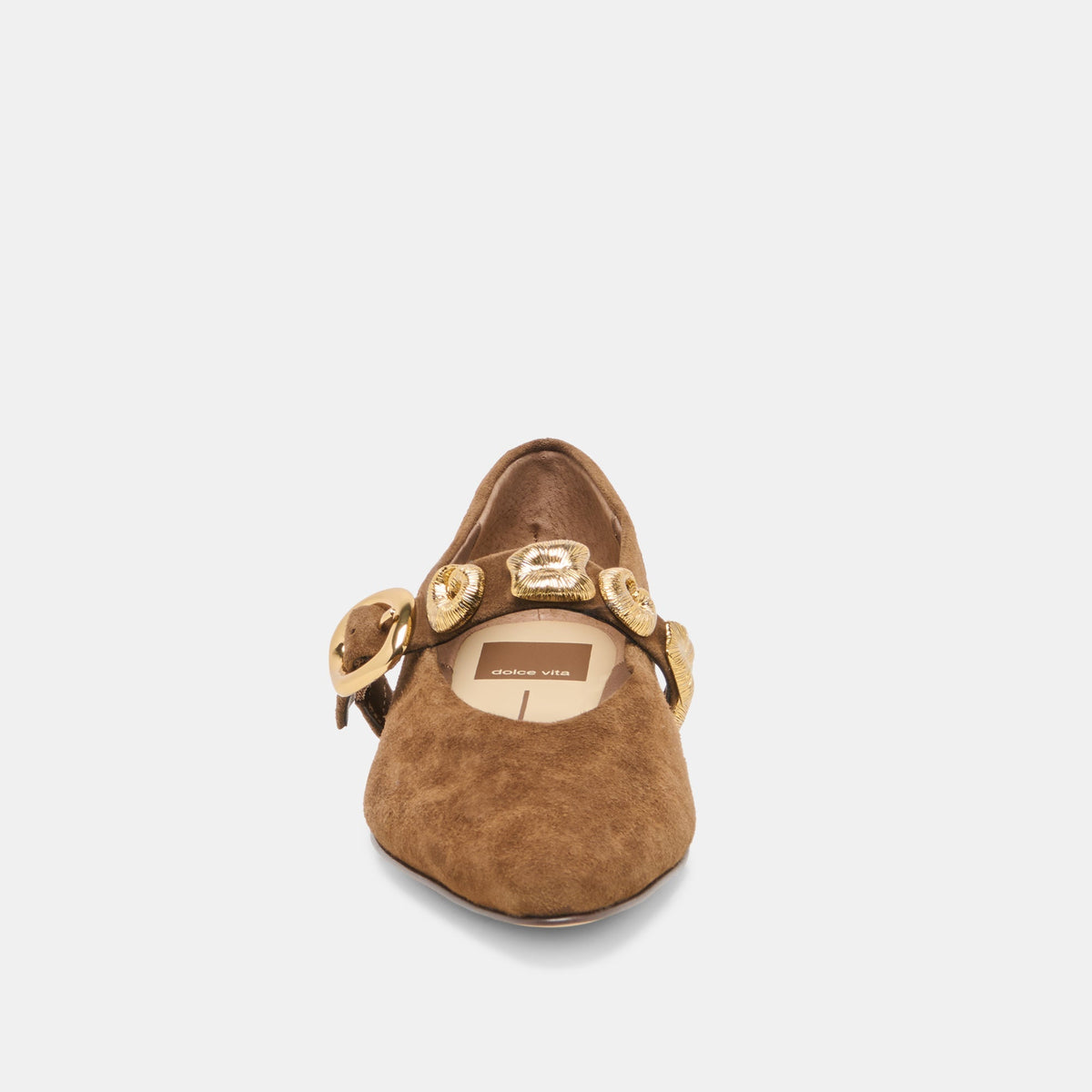 LOREE BALLET FLATS CHESTNUT SUEDE