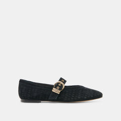 ONYX PERFORATED SUEDE