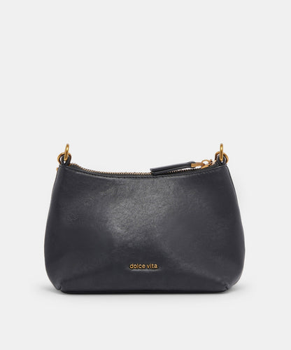 JOLENE CROSSBODY BLACK LEATHER
