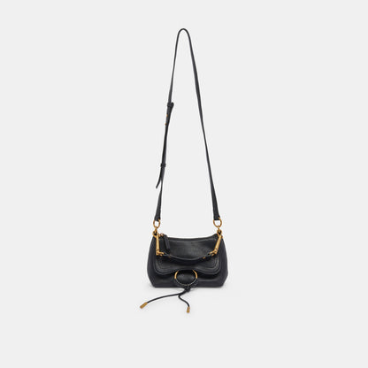 JOLENE CROSSBODY BLACK LEATHER