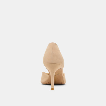ELOY HEELS TAN SUEDE