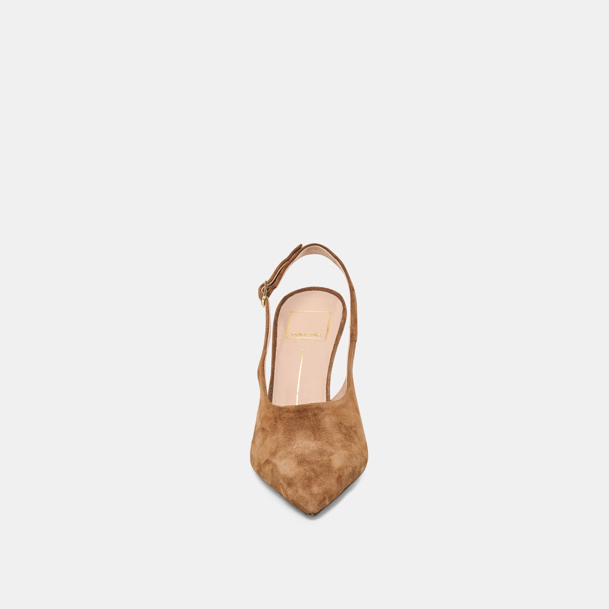 ALINNA HEELS BROWN SUEDE