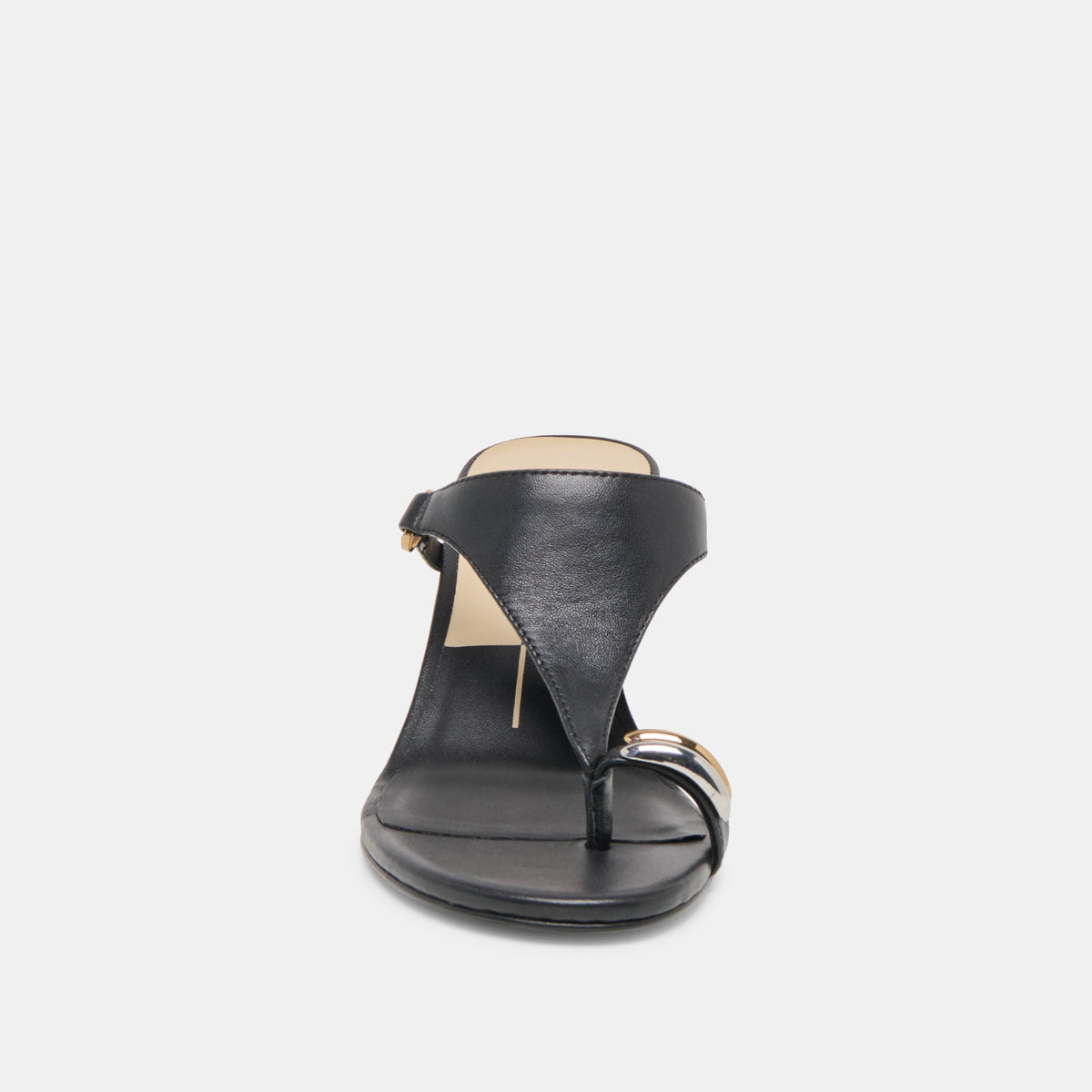 DERREL HEELS BLACK LEATHER