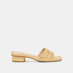 Dixi Lt Natural Cross Hatch Raffia Sandals | Dolce Vita