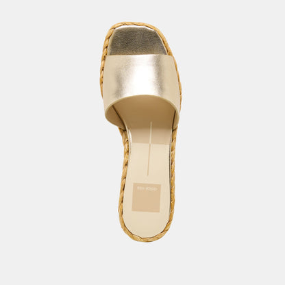 DIXI SANDALS PLATINUM LEATHER