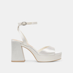WHITE SATIN