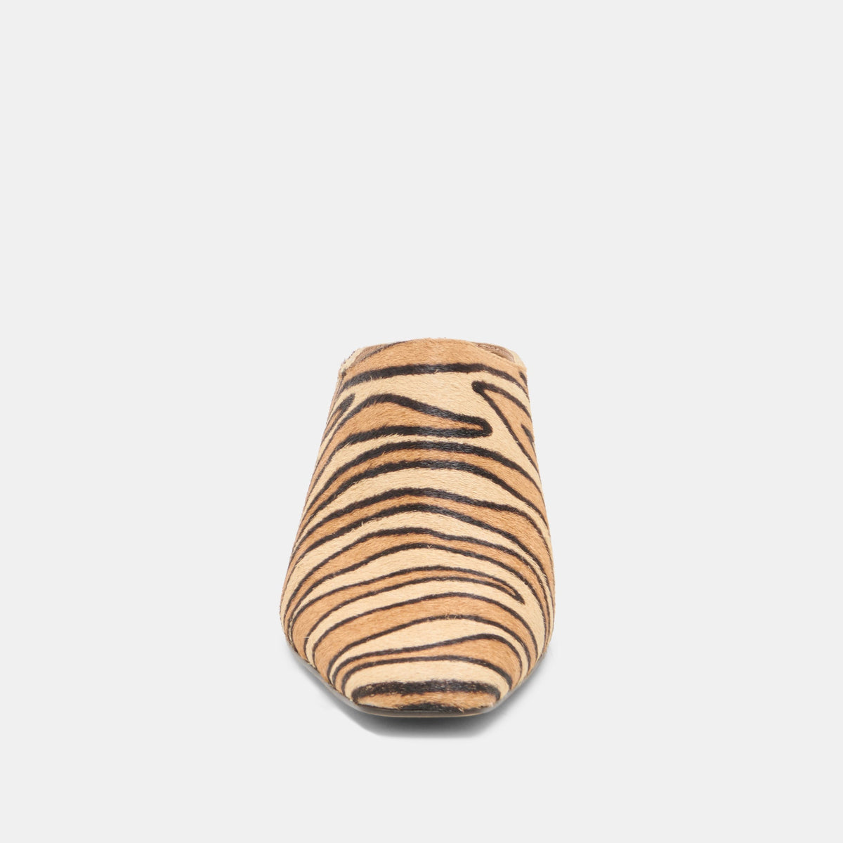 HILAH MULES TIGER CALF HAIR