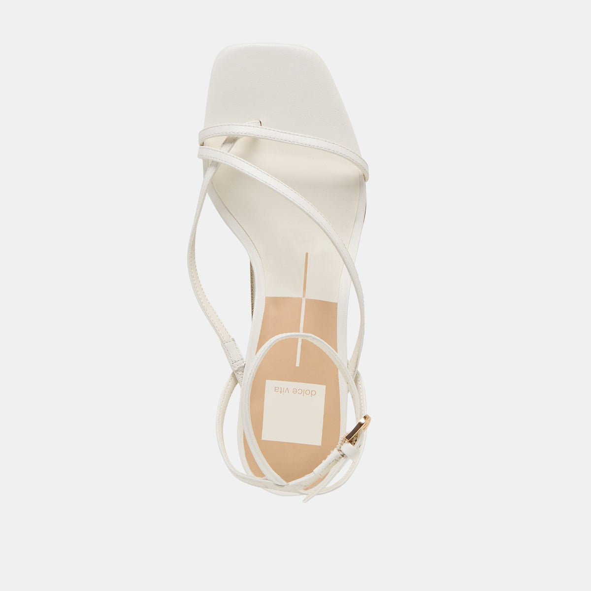 KARLOS WIDE SANDALS TRUE WHITE LEATHER