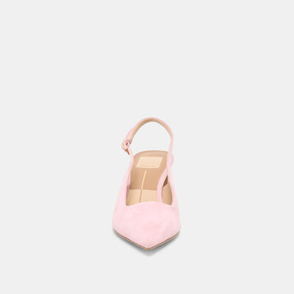 KOKO HEELS PINK SUEDE