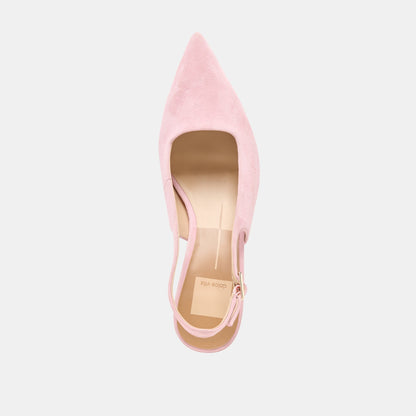 KOKO HEELS PINK SUEDE