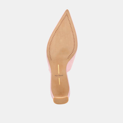 KOKO HEELS PINK SUEDE