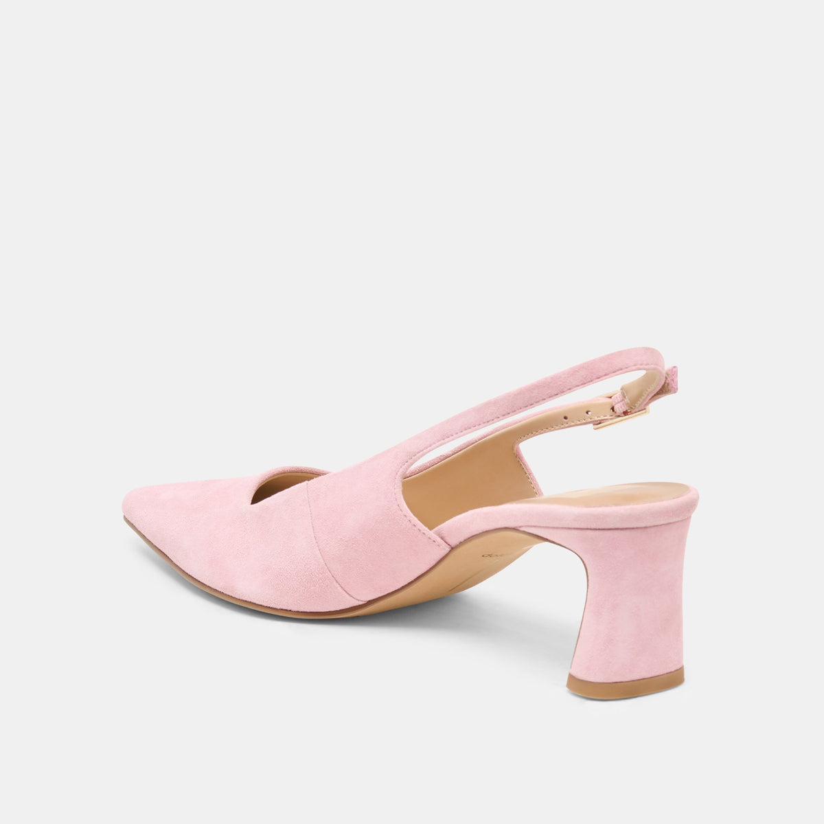 KOKO HEELS PINK SUEDE