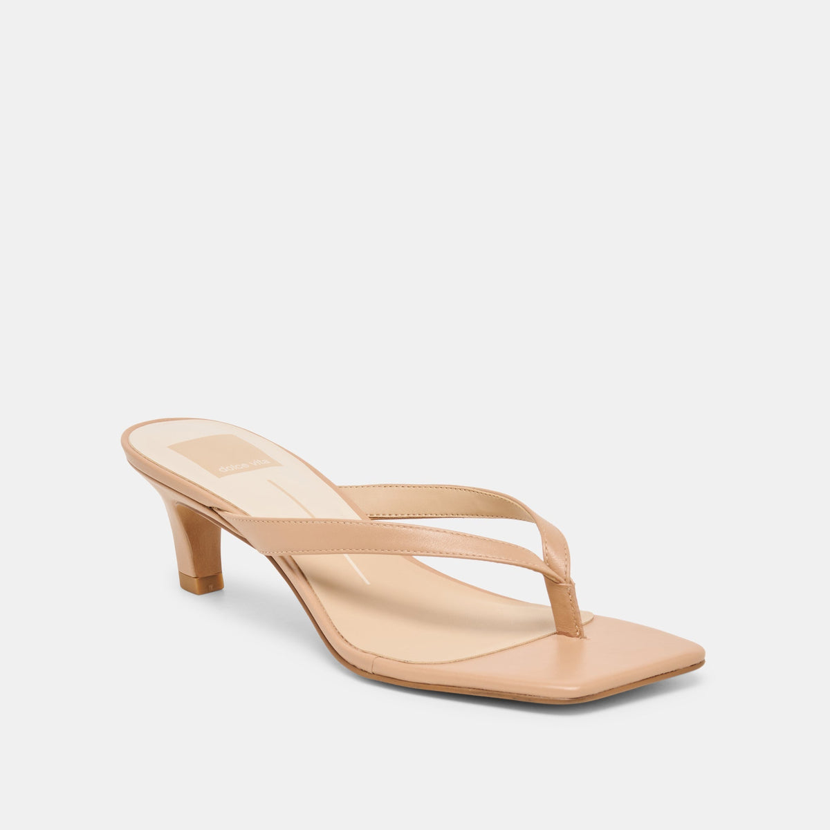 RAMIA HEELS CAFE LEATHER