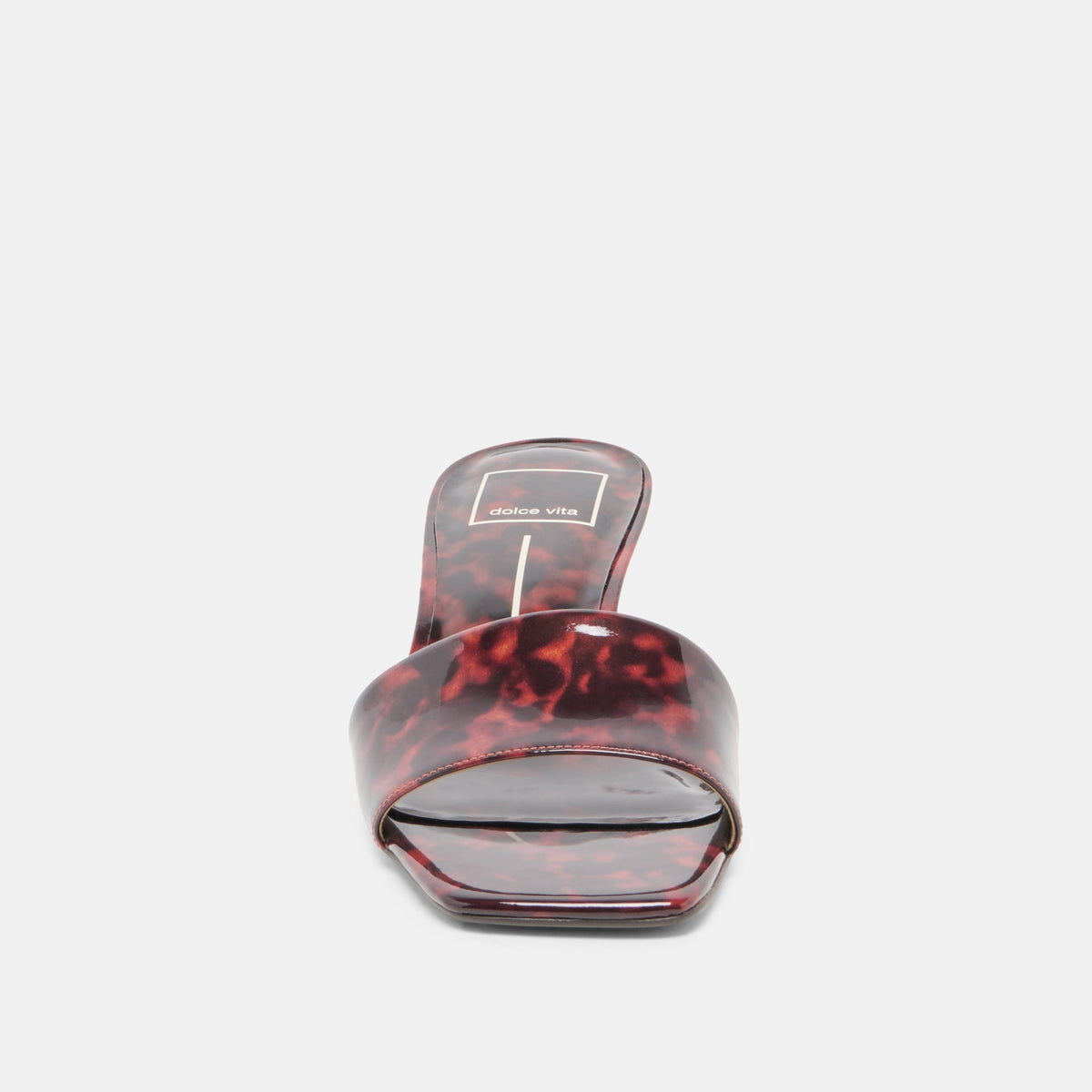 REXA HEELS TORTOISE PATENT LEATHER