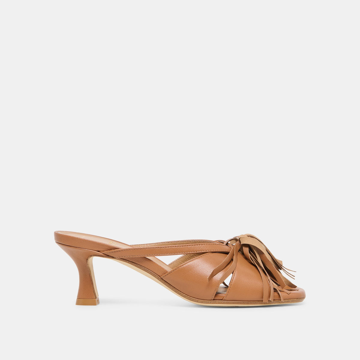 Rosaly Chestnut Leather Heels | Dolce Vita