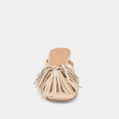 ROSALY HEELS SAND LEATHER