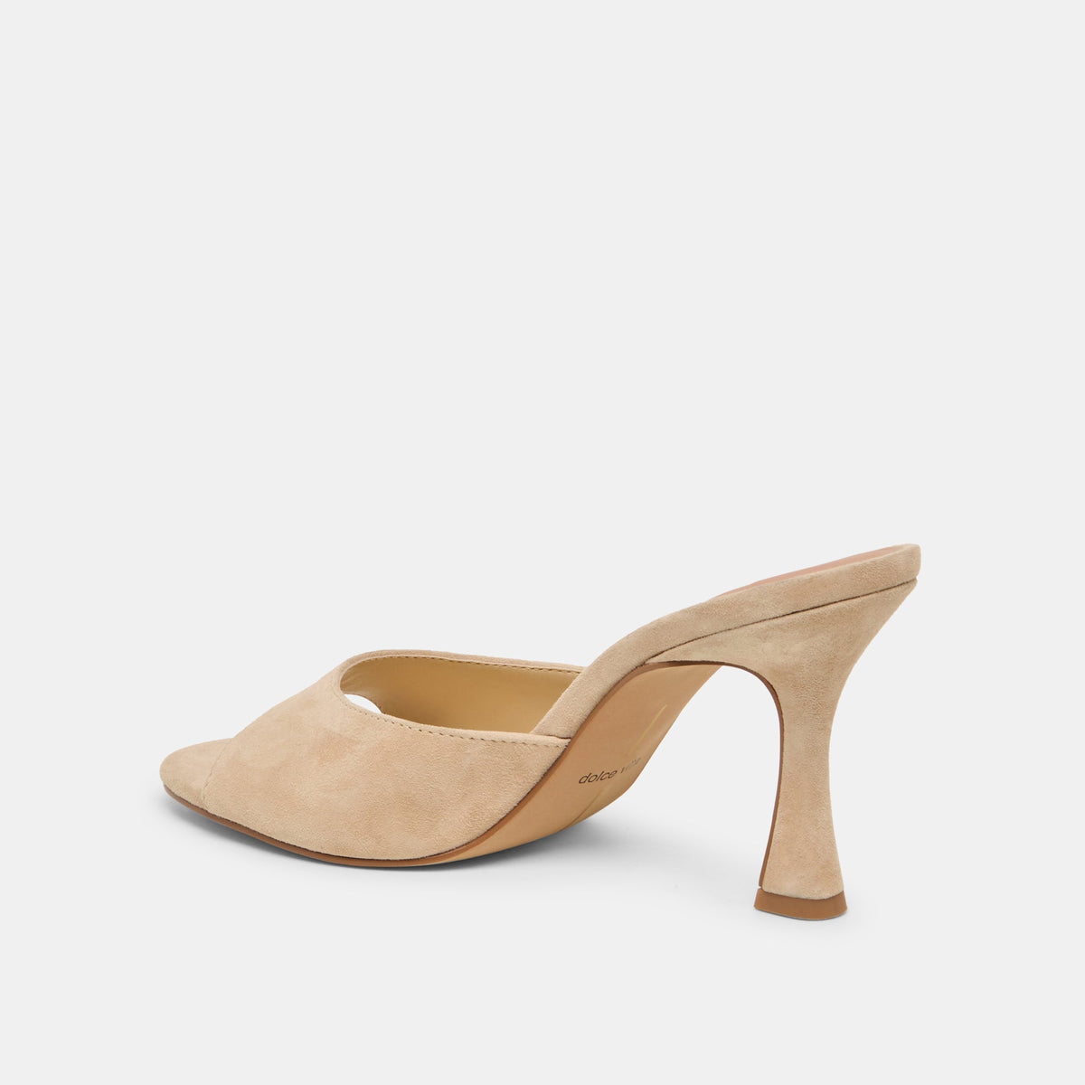 ROSHA HEELS CAMEL SUEDE