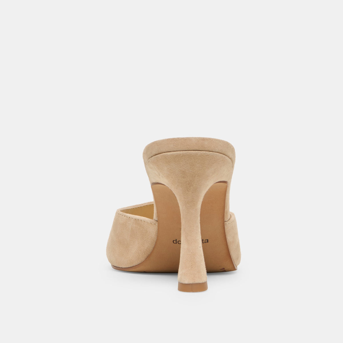 ROSHA HEELS CAMEL SUEDE