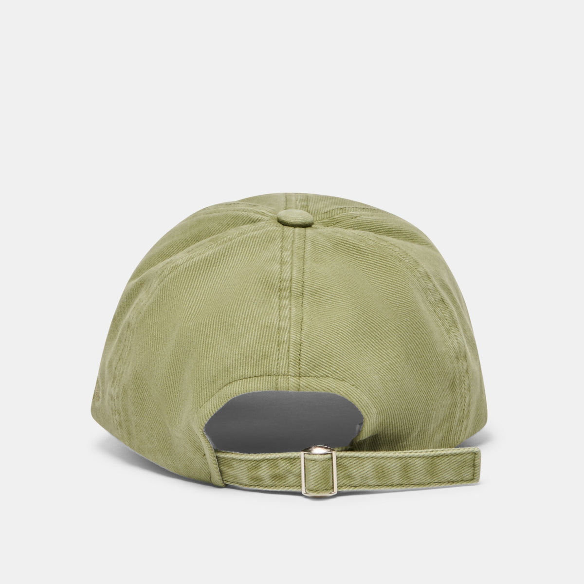 DISTRESSED BASEBALL CAP OLIVE