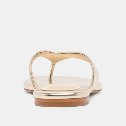 LINNET SANDALS LT GOLD LEATHER