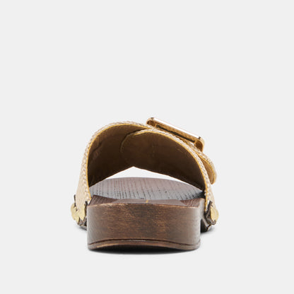 SHERY SANDALS NATURAL RAFFIA