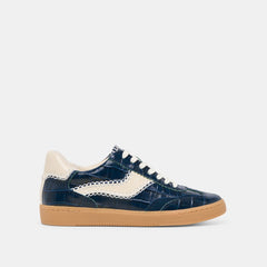 INK CROCO EMBOSSED LEATHER