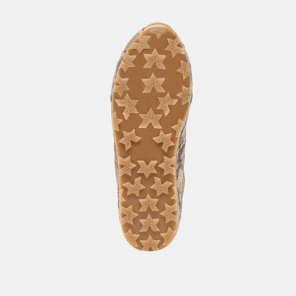 VIPER SNEAKERS SNAKE PRINT EMBOSSED LEATHER